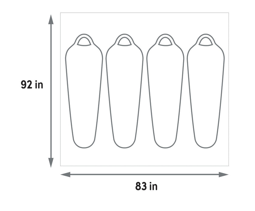 Kelty Footprint for Wireless 4 Person Tent
