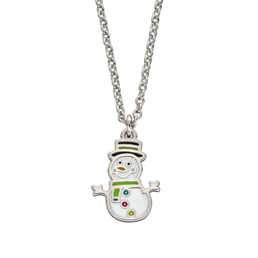 Beginnings Kidsmas Snowman Necklace