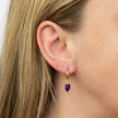 Beginnings Chalcedony Birthstone Hoop Earring Charms