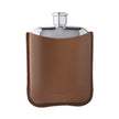 Fred Bennett Hip Flask with Leather Sleeve