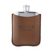 Fred Bennett Hip Flask with Leather Sleeve