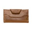 Fred Bennett Brown Leather and Stainless Steel Travel Manicure Set
