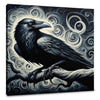 Gothic Raven Canvas