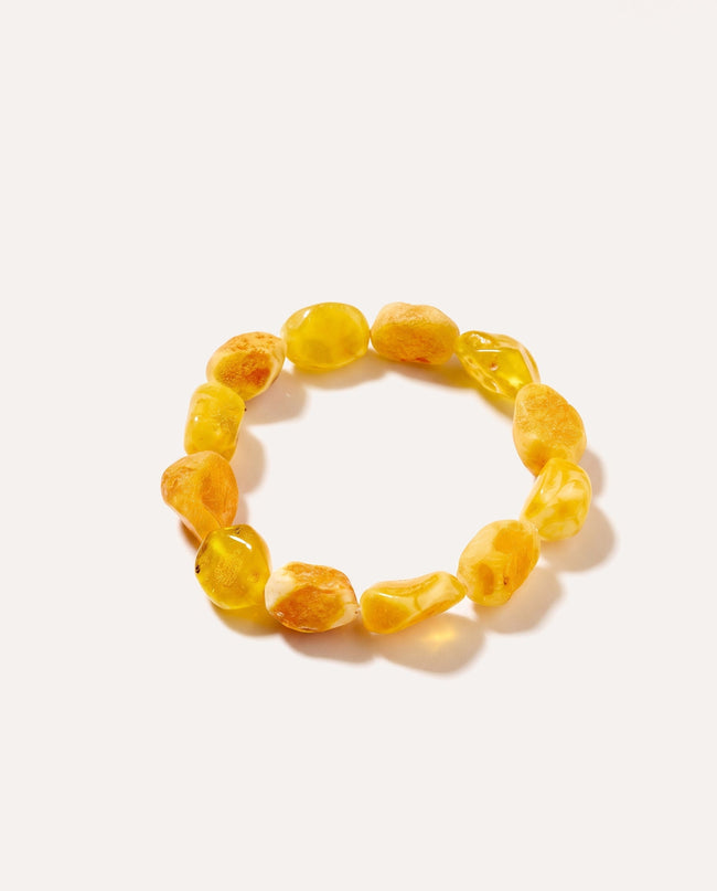 Yellow Tone Unisex Bracelet