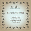 Yorkshire Terrier Silber Hund Charm Armband