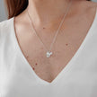 Yorkshire Terrier Personalised Silver Dog Tag Necklace