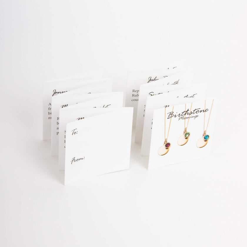 Beginnings Crystal Birthstone Earrings