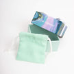 D For Diamond Semi-Precious Birthstone Necklace with Diamond Tag
