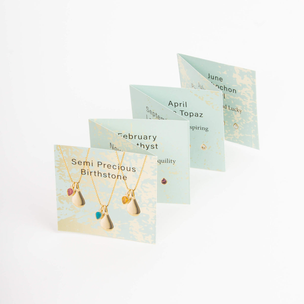 Beginnings Semi-Precious Birthstone Earrings