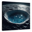Mercury's Polar Ice Mystery Canvas
