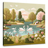 Swan Lake Romance Canvas