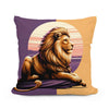 Regal Lion Cotton Cushion
