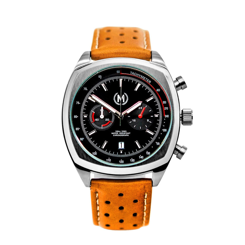 Tan Leather Rally Watch Strap