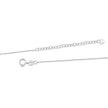 Mixed Flower Teardrop Pendant Necklace
