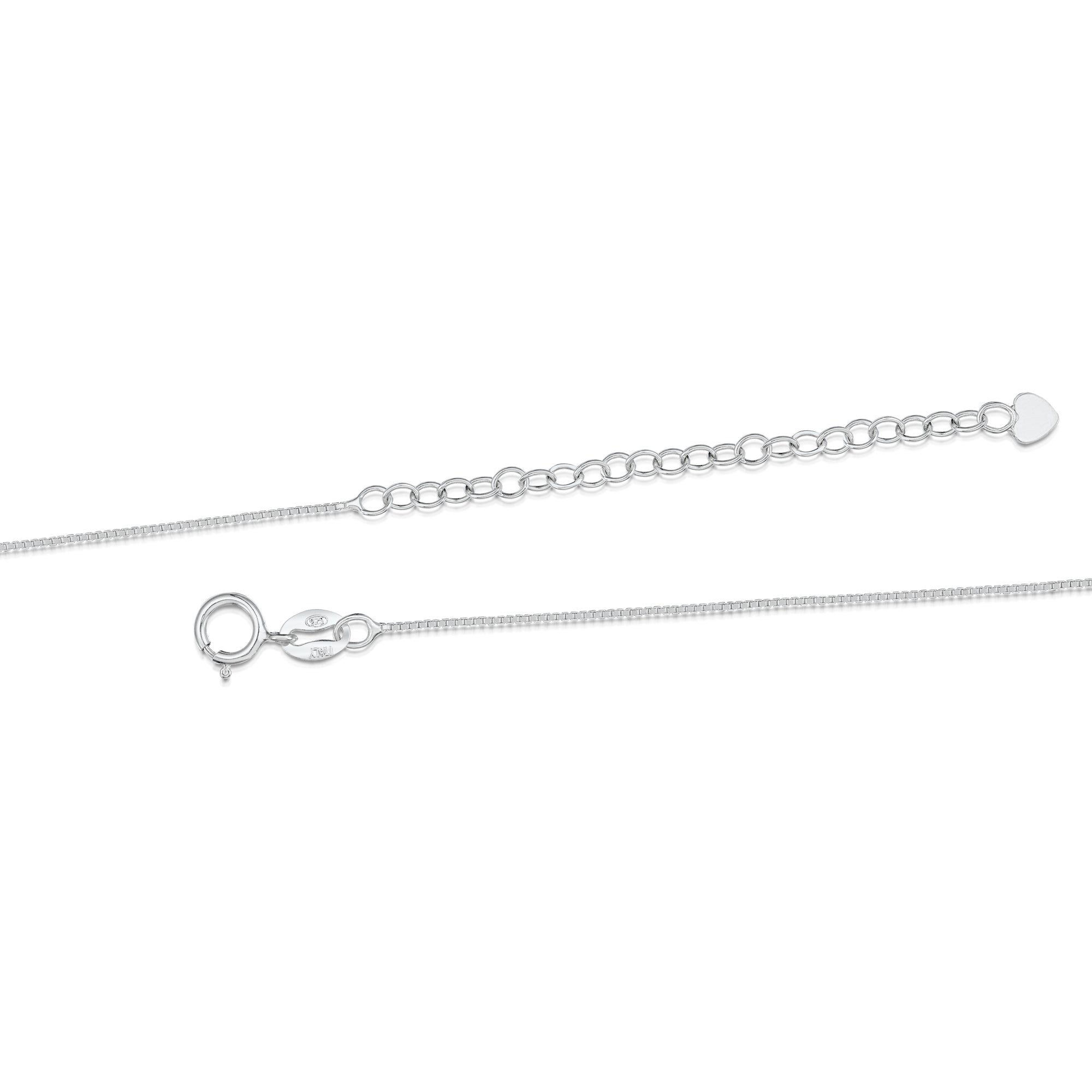 Miniature Rose Oval Pendant Necklace