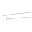 Miniature Rose Oval Pendant Necklace